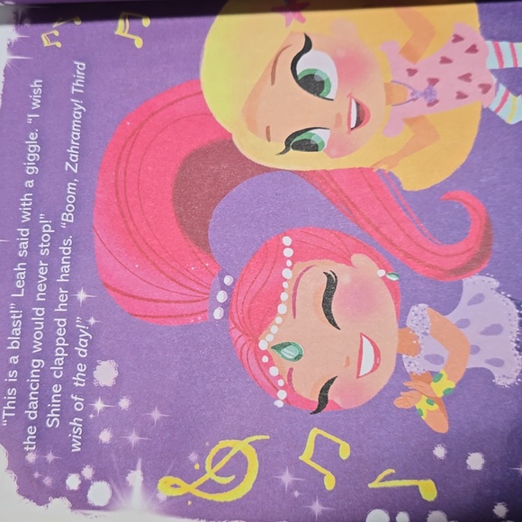 Shimmer & Shine LOT Little Golden Book & 2 Dolls Genie Mattel Viacom Nickelodeon - Picture 13 of 17